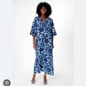 Tuckernuck Belize Bloom Maxi Caftan